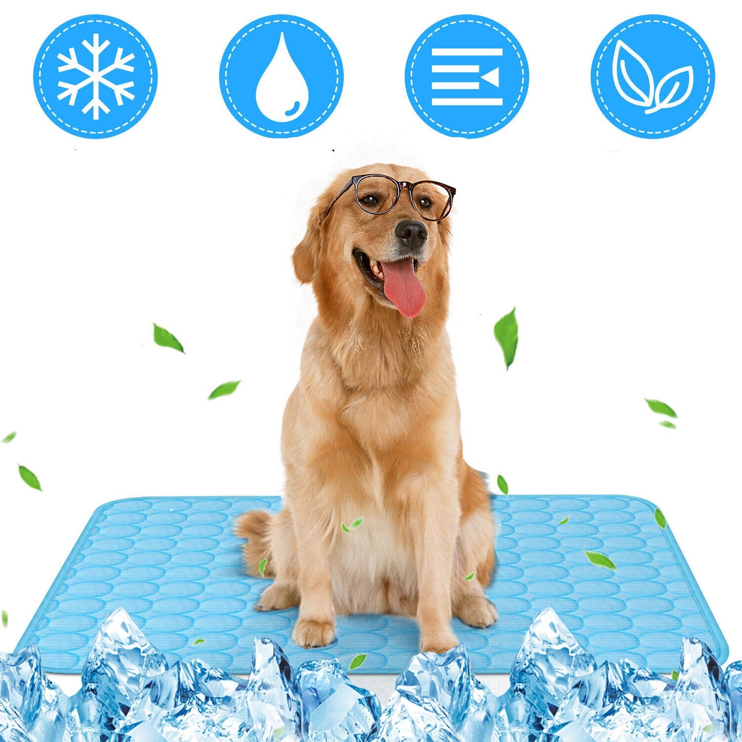 Pet Cooling Mat – Cool Pad Cushion for Dogs, Cats, and Puppies