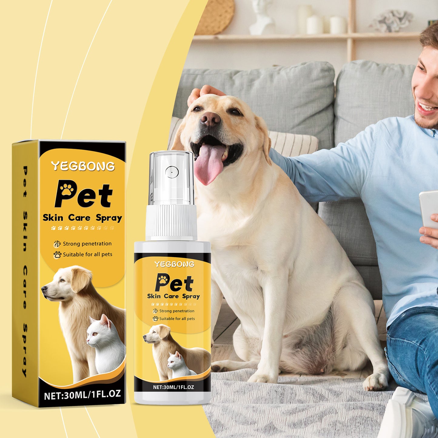 Pet Skin Spray Gentle Care