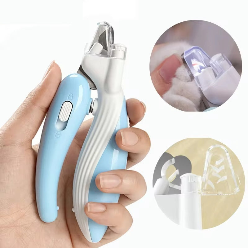 LED Pet Nail Clippers with Electric Nail Grinder