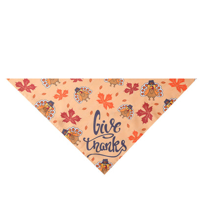 Thanksgiving Turkey Pet Bandana