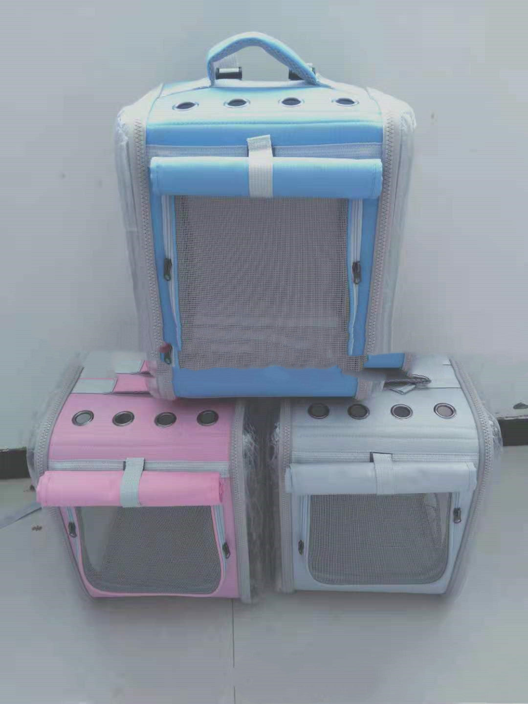 Portable Breathable Space Capsule Pet Carrier for Cats & Small Pets