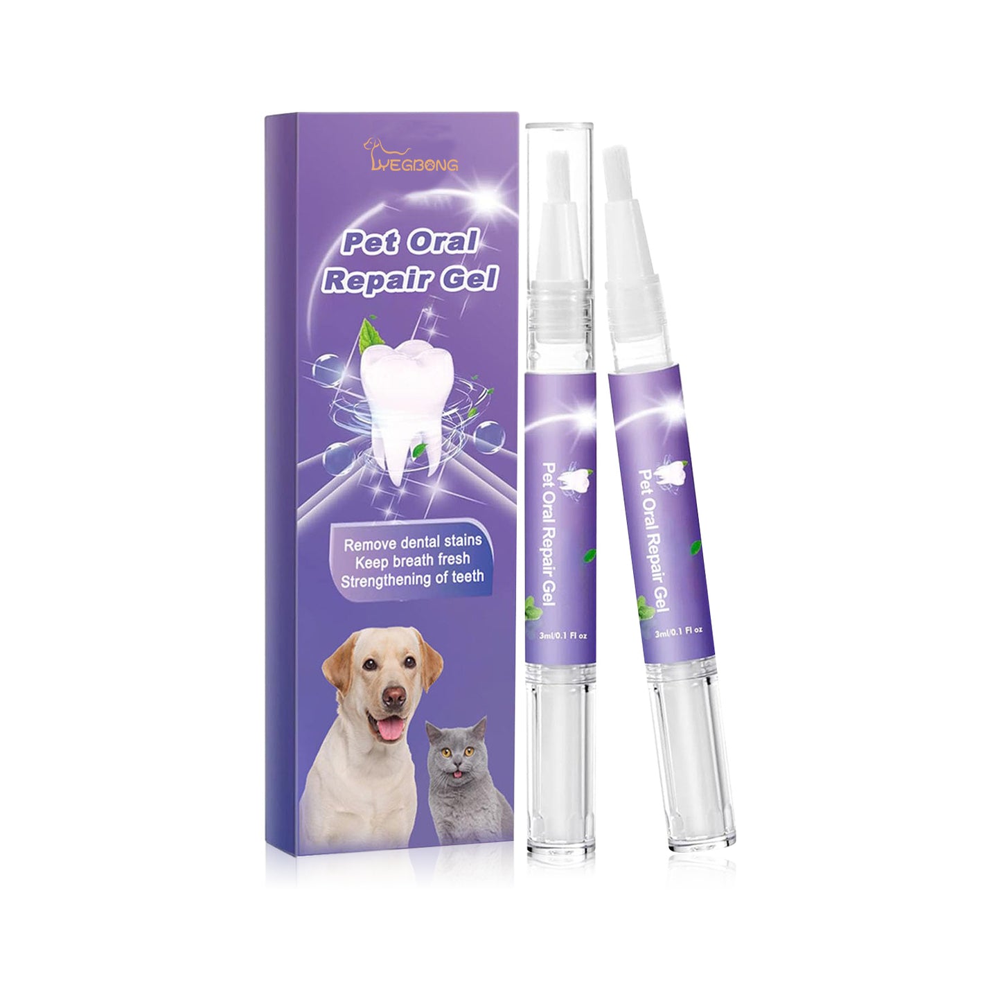 Pet Oral Repair Gel Cleaner