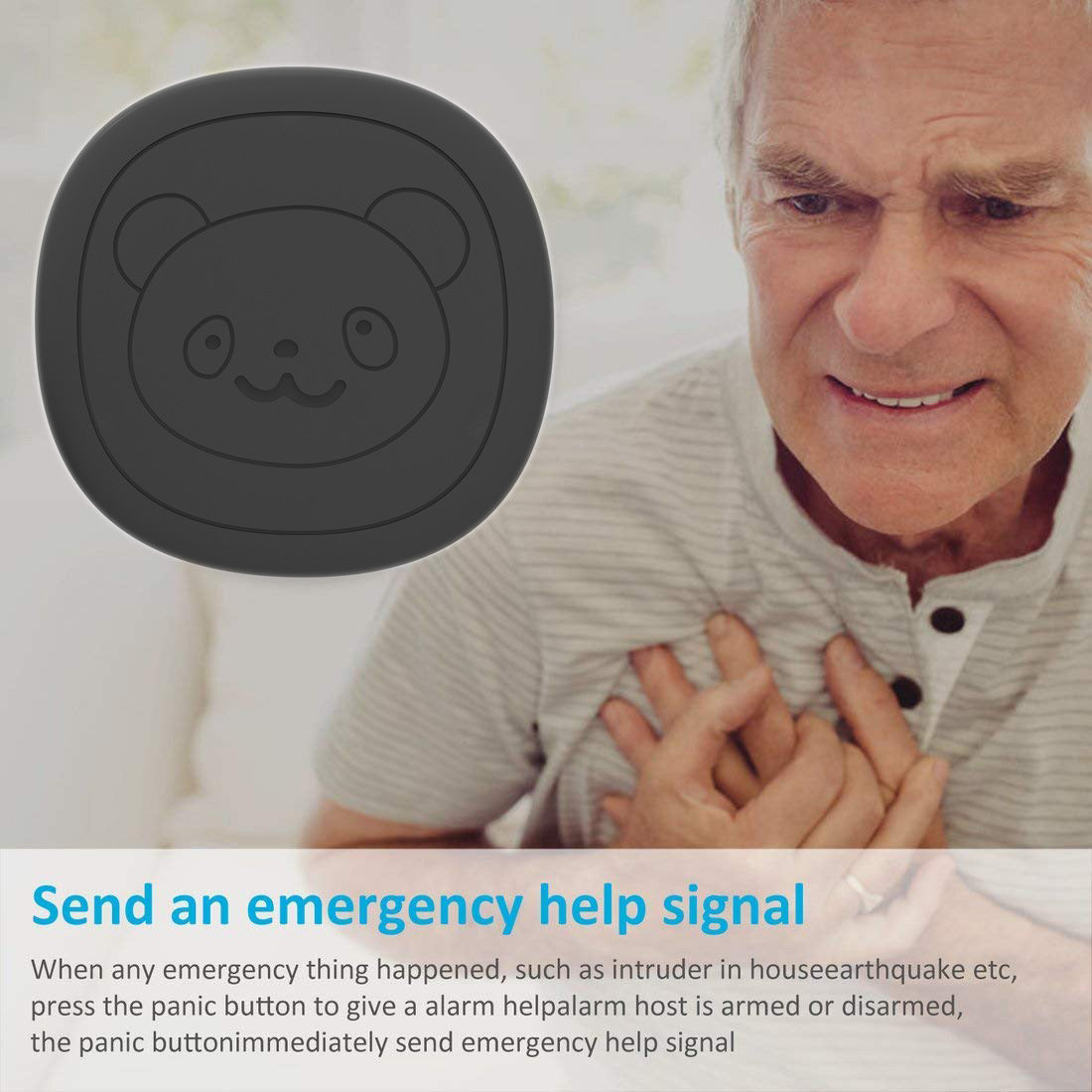 Elderly Call for Help Wireless Pet Training Doorbell