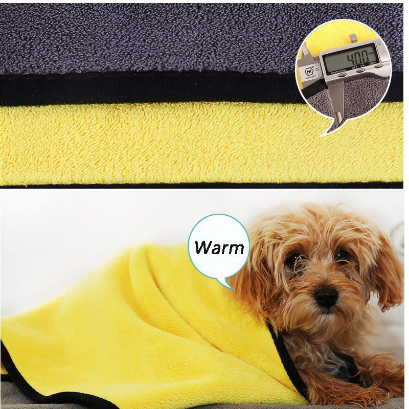 Quick Dry Microfiber Dog Towel for Pets