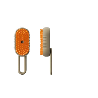 Electric Pet Grooming Brush with Steam Spray