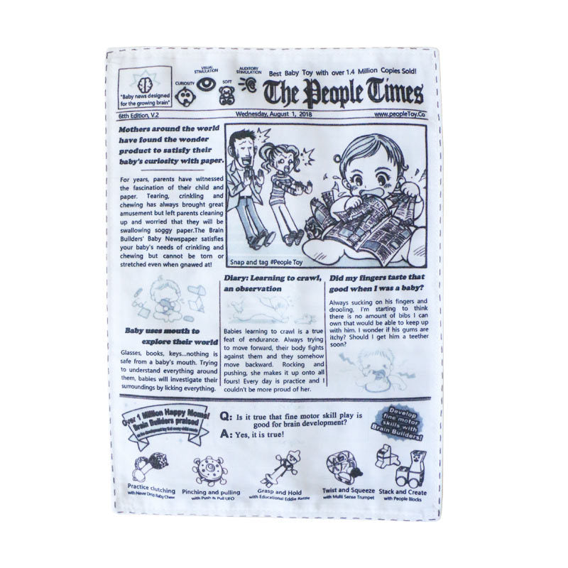 Pet Dog Sound Paper Newspaper Toy