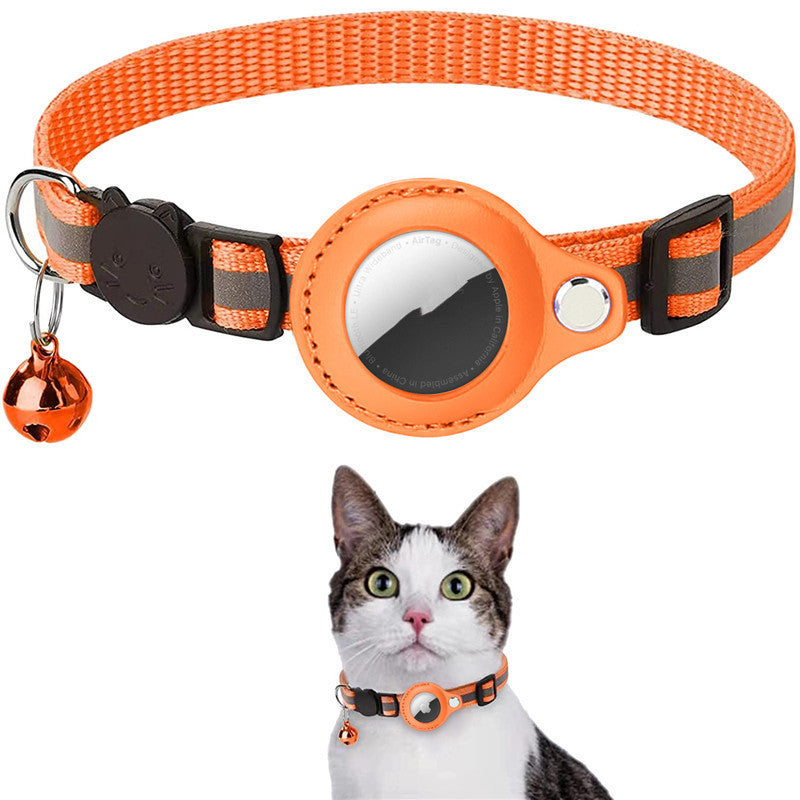 Reflective Airtag Pet Collar - Waterproof & Durable