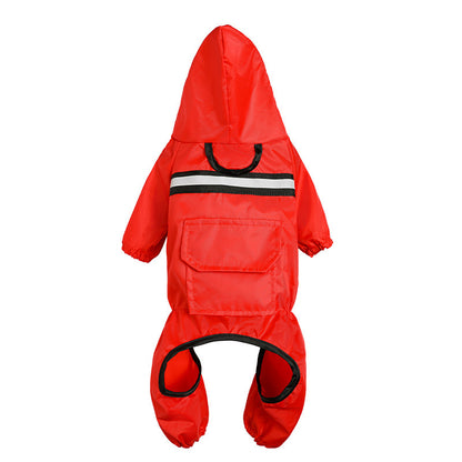 Reflective Waterproof Raincoat for Pets