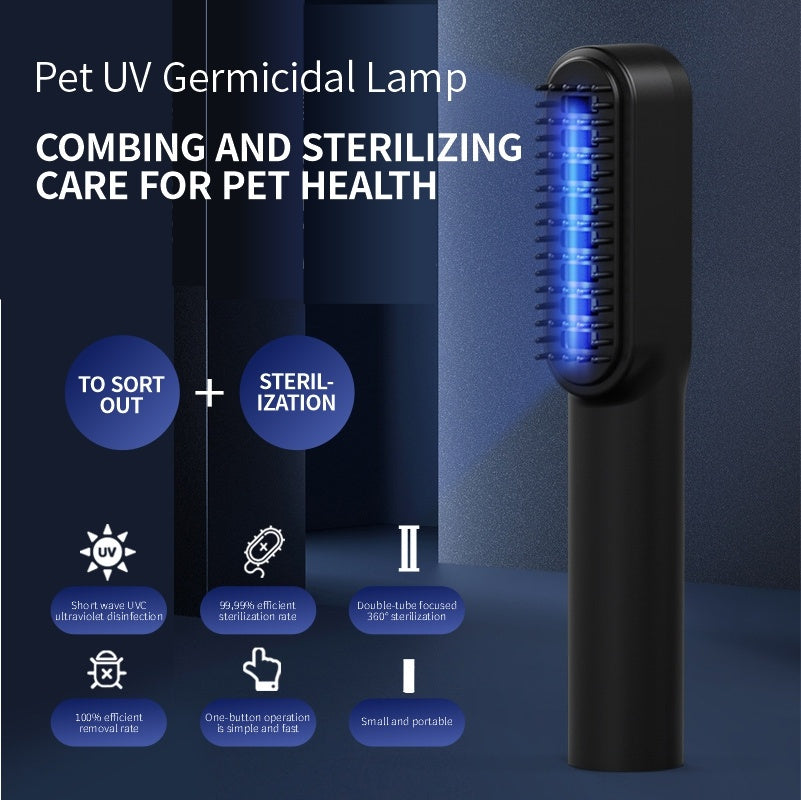 UV Pet Grooming And Bacteria Comb