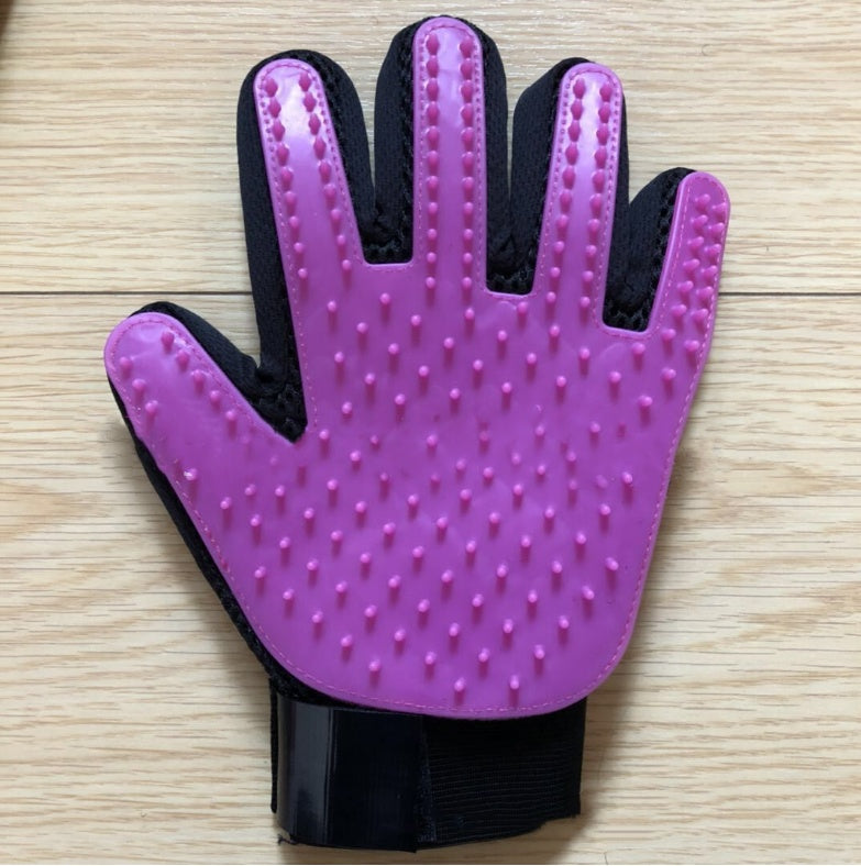 Pet Grooming Glove for Hair Removal