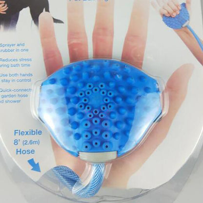 Dog Pet Bath Brush Cat And Dog Supplies Silicone Massage Shower Head