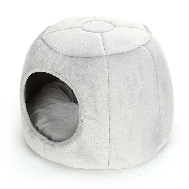 Cotton Pet Semi-enclosed Windproof Warm Sheep Nest