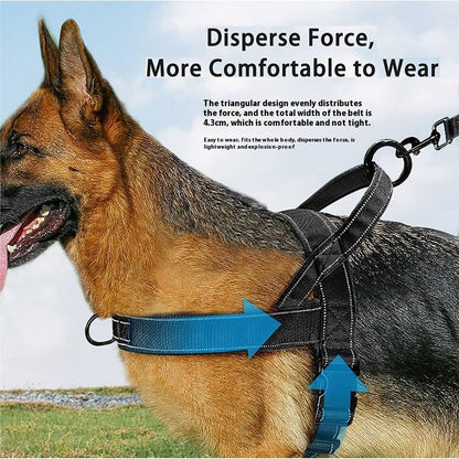 Dog Breast Strap Vest Jacket Medium Large Dog Pet Hand Holding Rope