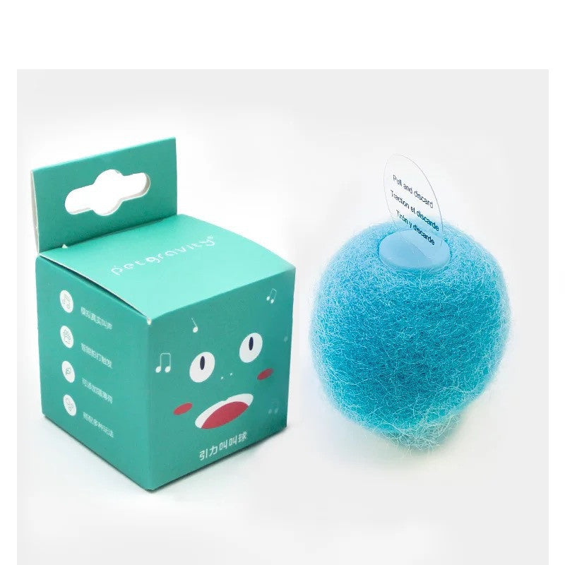 Gravity Ball Mint Kitten Self-Play Toy – Interactive Fun for Cats