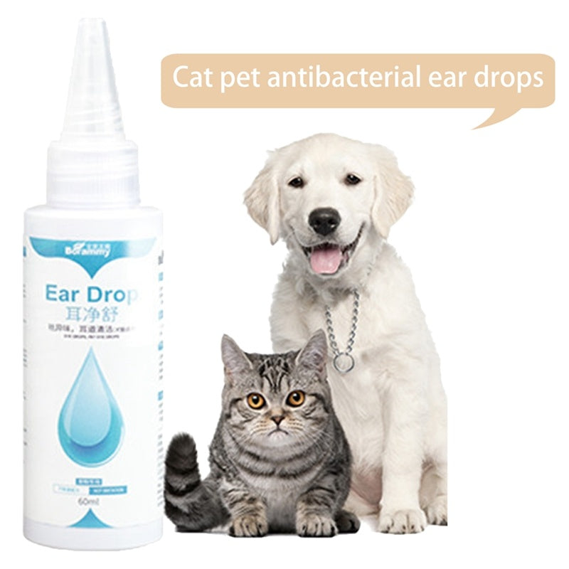 Pet Ear Cleaning Solution 60ml Liquid Wash