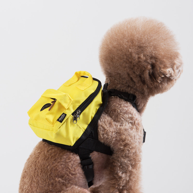 Pet Dog Washable Square Backpack Small