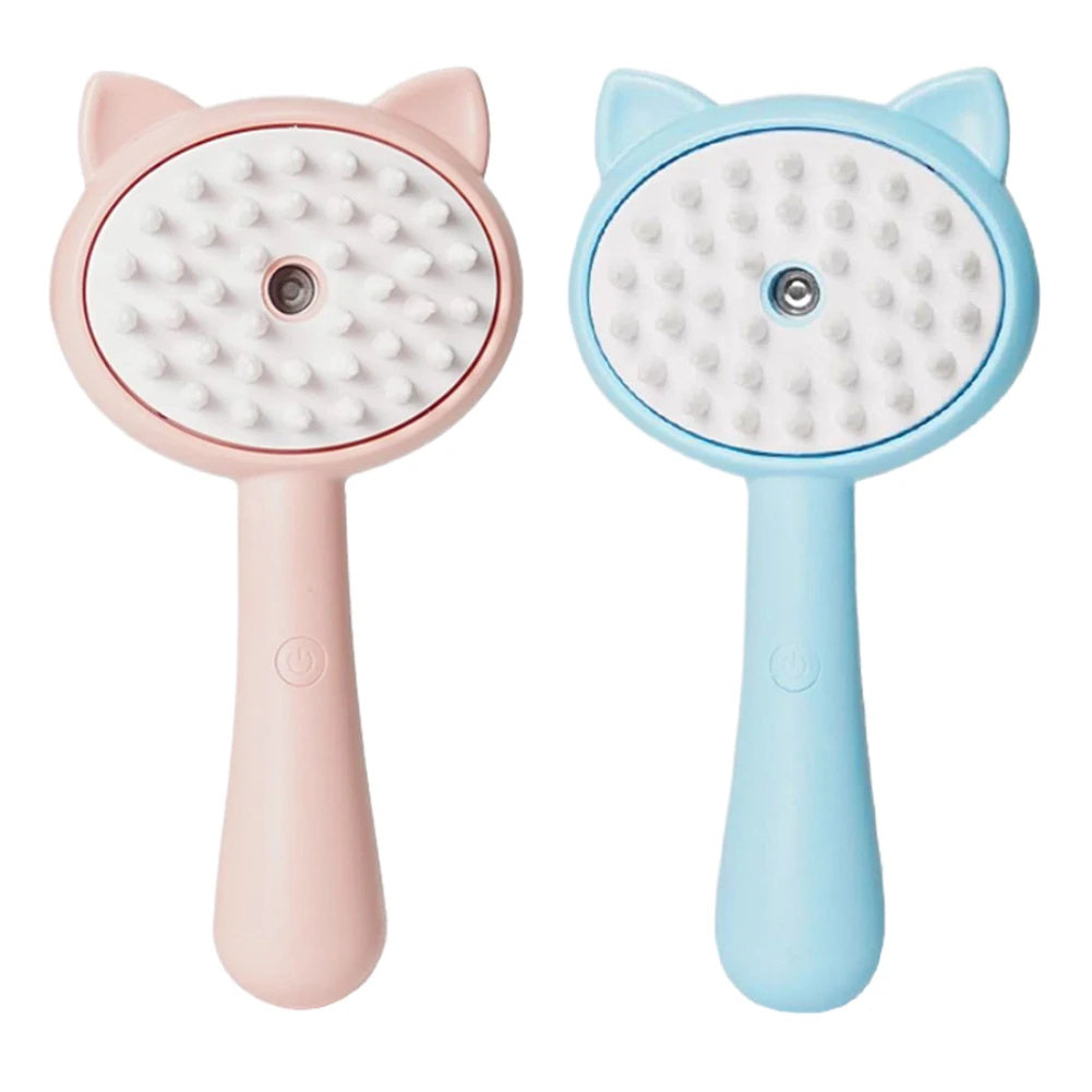 Steam Cat And Dog Grooming Brush with Mist