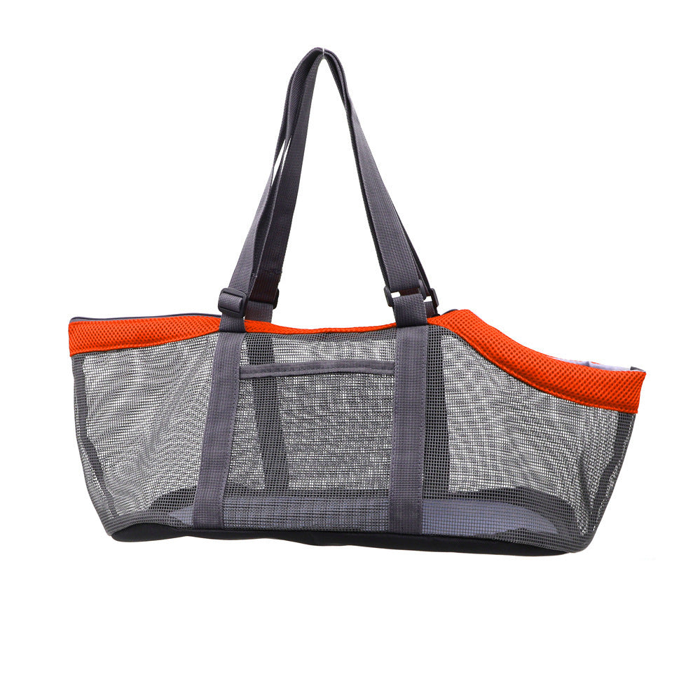 Portable Foldable Pet Panoramic Breathable Large-Capacity Handbag