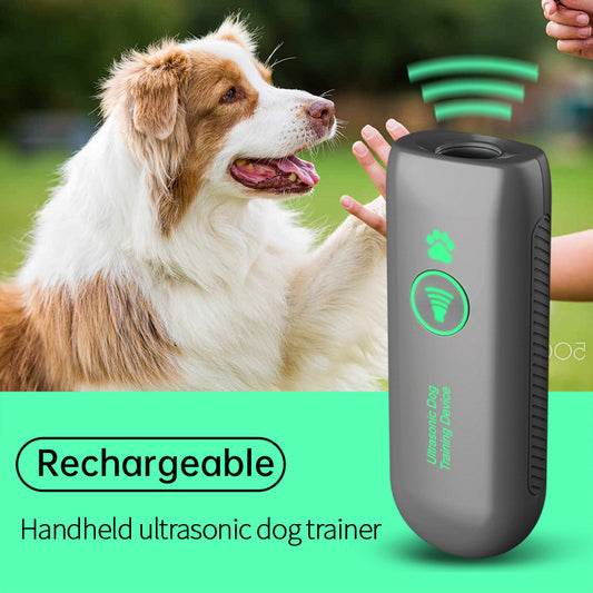 Mobile Portable Ultrasonic Bark-stop Training Handheld Dog Drives