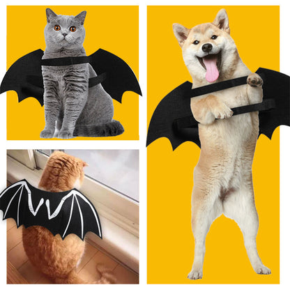 Dog Luminous Bat Wings Transformed Into Costumes