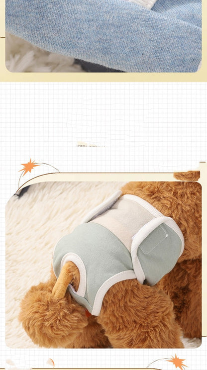 Dog Physical Safety Pants Comfortable Breathable Pure Cotton