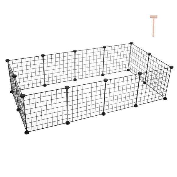 12 Pieces Of Iron Mesh Material Fence