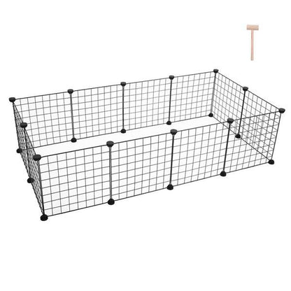 12 Pieces Of Iron Mesh Material Fence