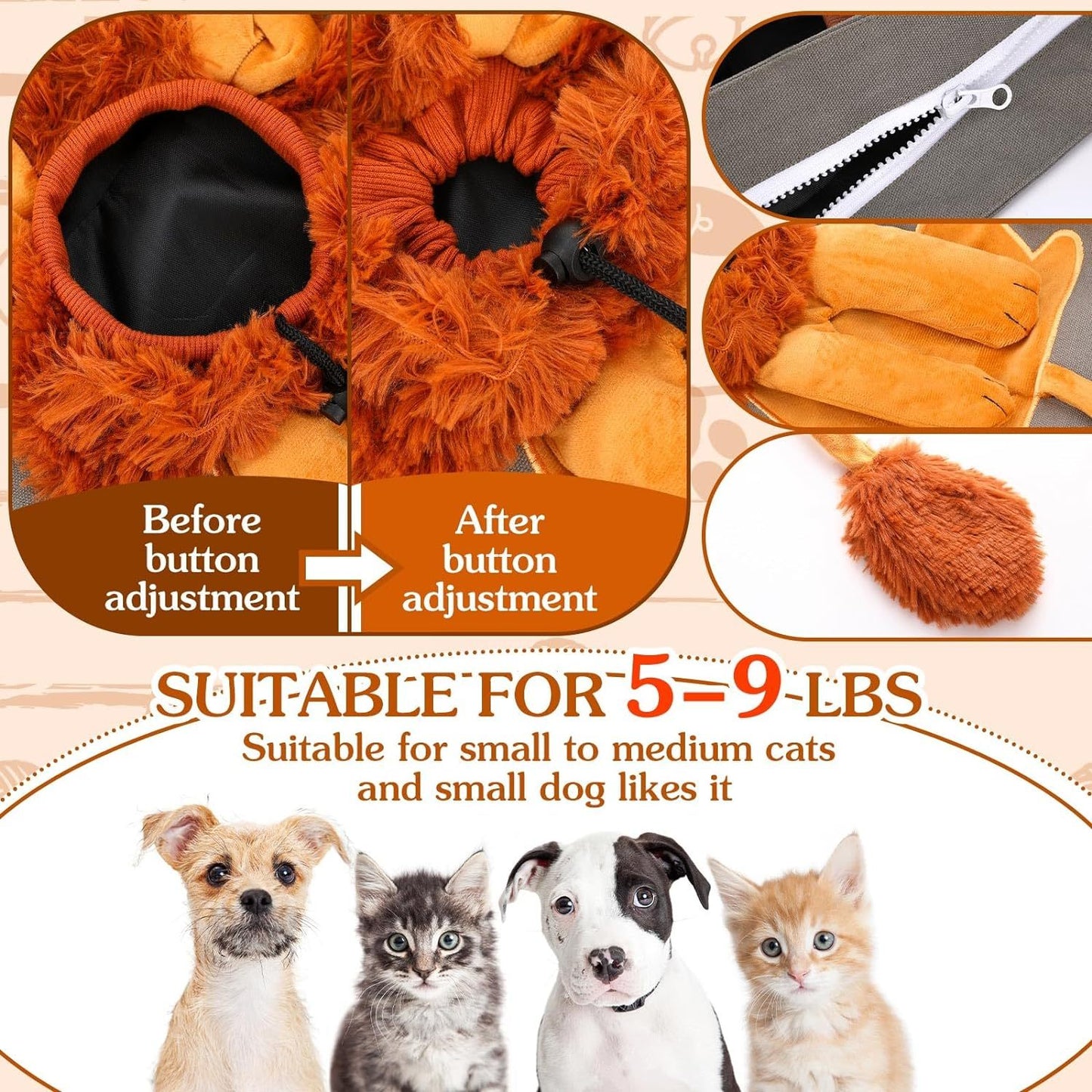 Convenient Pet Tote Bag For Small Cat Dog Owners On The Move