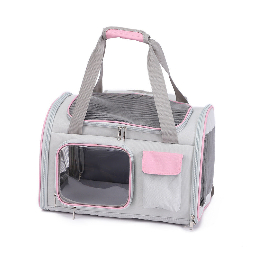 Portable Shoulder Foldable Dual-purpose Pet Bag