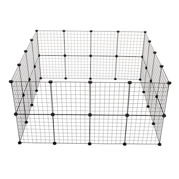 32 Pieces Of 2-layer Wire Mesh Fence