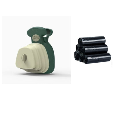 Foldable Dog Poop Bag Dispenser for Easy Waste Disposal