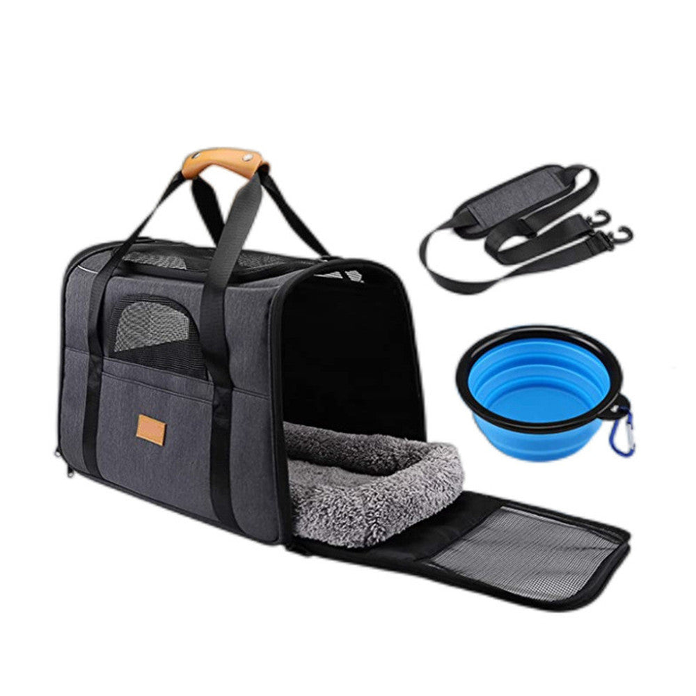 Folding Pet Bag Portable Breathable Cat And Dog