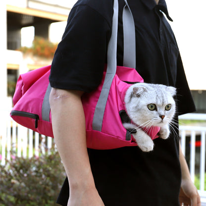 Cat Travel Bag Anti-Scratch and Bite Pet Bag