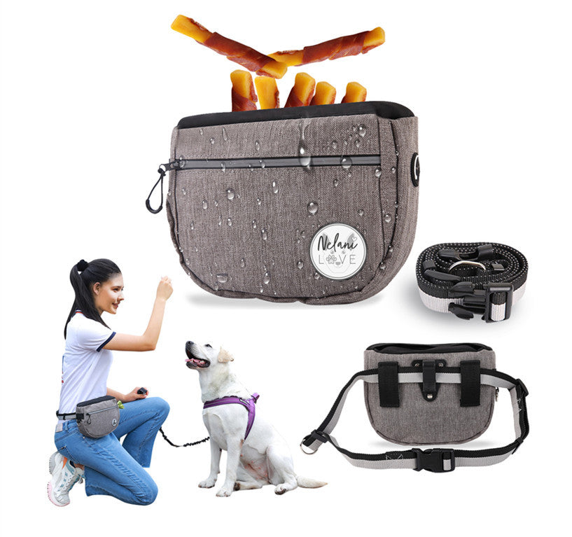 Pet Snack Bag For Walking, Walking The Dog Artifact, Outing Dog Training Snack Bag