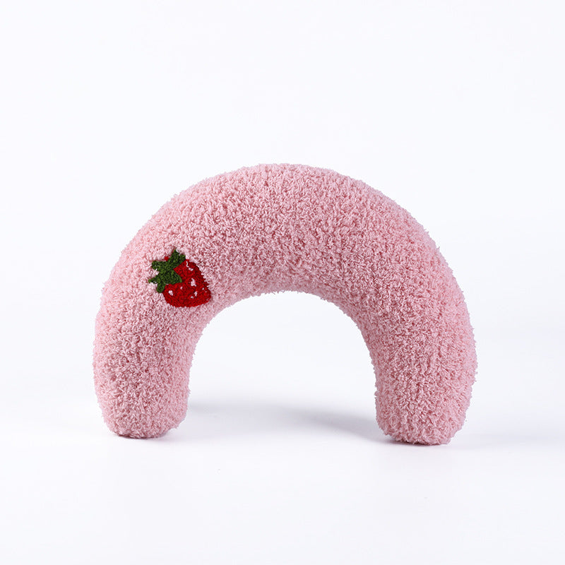 U-Shaped Cat Pillow for Cervical Vertebra Protection