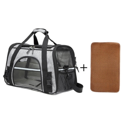 Large-capacity Wholesale Large Outoftheway Portable Dog And Cat Foldable Backpack Handheld Diagonal Bag