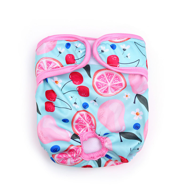 Fashion Printed Pet Supplies Menstrual Panties