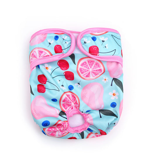 Fashion Printed Menstrual Panties for Pets – Comfortable & Cute Cartoon Design