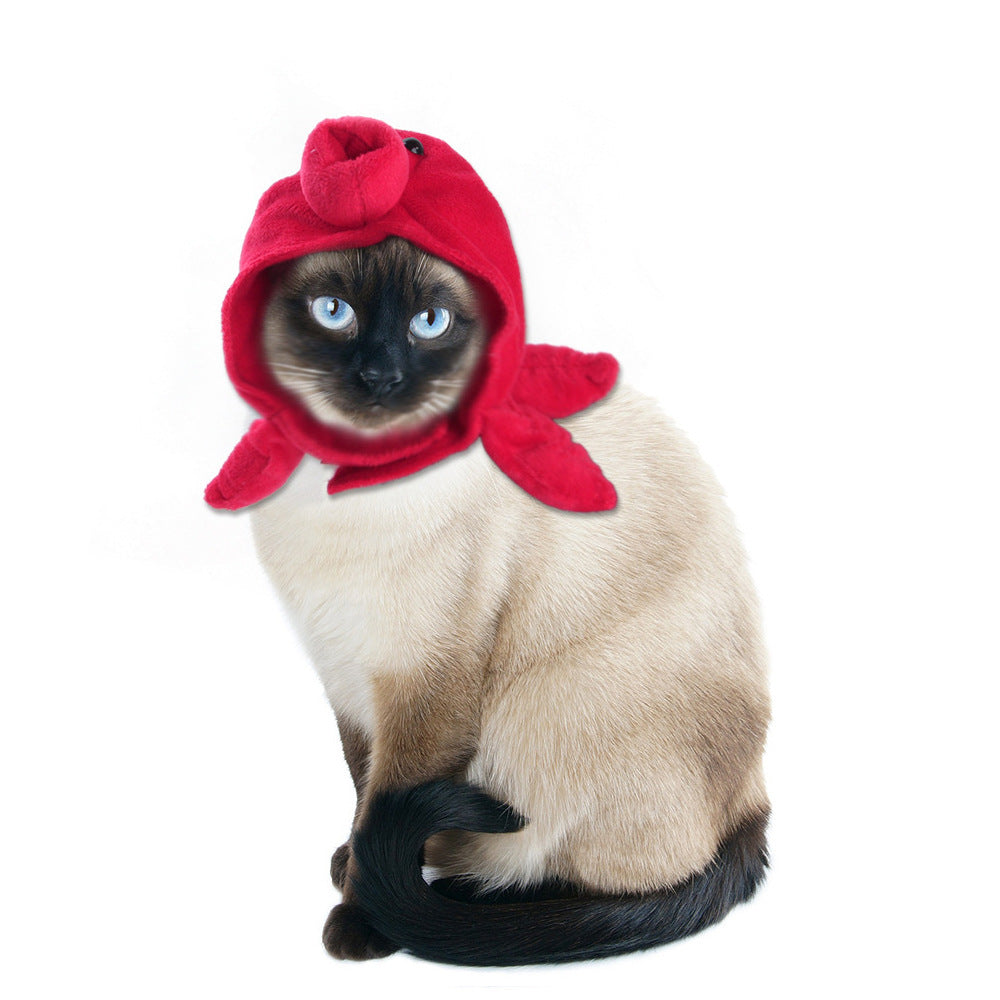 Curly Hair Pet Hat Cat Funny Dress Up Pet Products